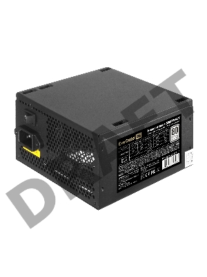 Блок питания 550W ExeGate 80 PLUS® 550PPH-LT-S-OEM (ATX, APFC, КПД 82% (80 PLUS)SC, 12cm fan, 24pin, (4+4)pin, PCIe, 5xSATA, 3xIDE, black, кабель 220V с защитой от выдергивания)