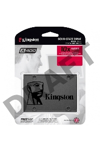 Накопитель SSD Kingston 480Gb SATA III SA400S37/480G A400 2.5
