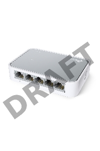 Коммутатор TP-Link SOHO  TL-SF1005D Коммутатор 5-port 10/100M mini Desktop Switch, 5 10/100M RJ45 ports, Plastic case