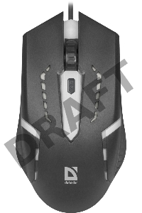 Мышь DEFENDER USB OPTICAL HIT MB-601 BLACK 52601