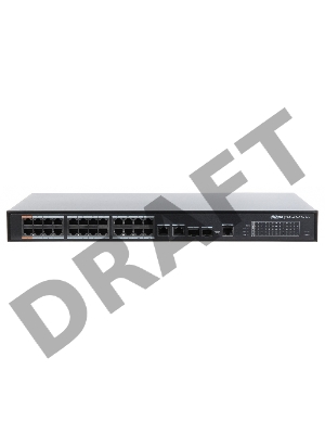 Коммутатор Dahua DH-PFS4226-24ET-240 управляемый