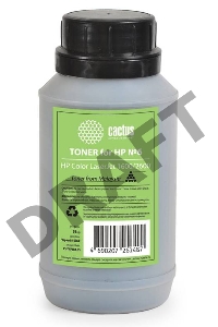 Тонер для принтера Cactus CS-THP6BK-95 черный (флакон 95гр) HP Color LaserJet 1600/2600