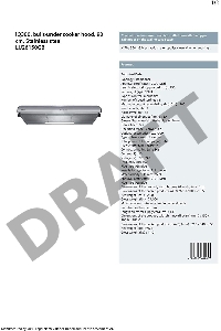 Вытяжка для настенного монтажа SIEMENS iQ300 LU26150GB, ширина 90см, нержавеющая сталь