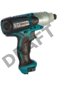 Дрель-шуруповерт Makita TD0101F Шуруповерт уд,{230Вт,0-3200у\м,6-ти гран 6.35,100Нм,0.99кг,кор,M4-M14,бита Philips,подсветка}