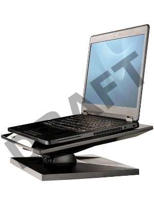 Подставка Fellowes Designer Suites черный