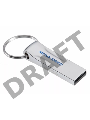 Накопитель USB2.0 64GB Move Speed YSUSD серебро металл
