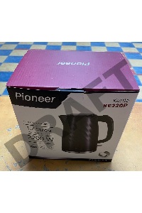 (Вскрытая упаковка, множественные царапины) Чайник (пластик диск) Pioneer KE220P