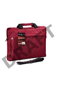 Сумка ExeGate EX212299RUS Start  S15 Red,  красная, полиэстер, для ноутбуков до 15.6