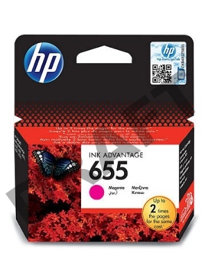 Картридж струйный HP 655 CZ111AE пурпурный для HP DJ IA 3525/4615/4625/5525/6525 (600стр.)
