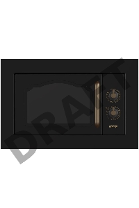 Микроволновая печь Gorenje BM235CLB 23л. 800Вт черный (встраиваемая)