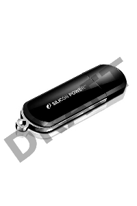 Флеш Диск Silicon Power 8Gb LuxMini 322 SP008GBUF2322V1K USB2.0 черный