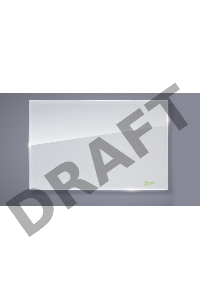 Демонстрационная доска Cactus CS-GBD-65x100-WT стекло стеклянная 65x100см белый