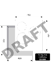 Индукционная варочная поверхность Lex EVI 430 BL черный