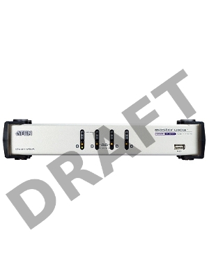 Коммутатор ATEN CS1744C-AT 4-портовый DUAL VIEW KVM