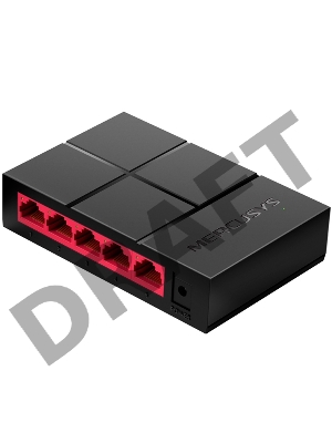 Коммутатор Mercusys MS105G 5G неуправляемый