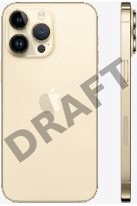 Смартфон Apple A2896 iPhone 14 Pro Max 256Gb 6Gb золотой моноблок 3G 4G 2Sim 6.7