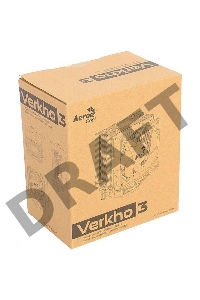 Кулер Aerocool Verkho 3 , до 120W, 3х теплотрубки, PWM, 1200-2800 RPM, LGA 1156/1155/1151/1150/775 , FM2/FM1/AM3+/AM3/AM2+/AM2/940/939/754, 3 тепловые