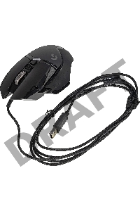 Мышь Logitech G502 Hero черный оптическая (25600dpi) USB2.0 (11but)