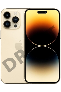 Смартфон Apple A2896 iPhone 14 Pro Max 256Gb 6Gb золотой моноблок 3G 4G 2Sim 6.7