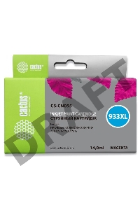 Картридж струйный Cactus CS-CN055 пурпурный для №933 HP OfficeJet 6600 (14ml)
