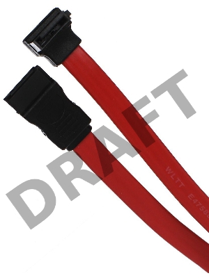 Кабель SATA интерфейсный 50см угловой разъем VCOM <VHC7666>