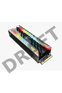 Накопитель SSD Netac M.2 2280 NV3000 RGB NVMe PCIe 500GB NT01NV3000RGB-500-E4X (heat sink)