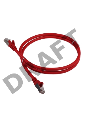 Патч-корд LANMASTER LSZH FTP кат.6, 1.0 м, красный Патч-корд LANMASTER LSZH FTP кат.6, 1.0 м, красный