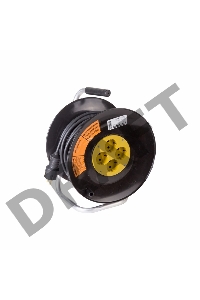 Удлинитель силовой на катушке 4 гнезда с/з 20 м 3х2,5 мм² PROFESSIONAL PROCONNECT