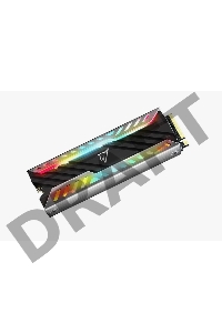 Накопитель SSD Netac M.2 2280 NV3000 RGB NVMe PCIe 500GB NT01NV3000RGB-500-E4X (heat sink)