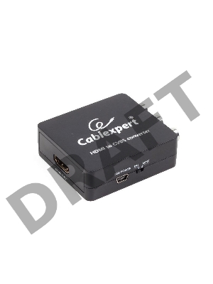 Разветвитель Конвертер HDMI -> RCA, Cablexpert, HD19Fx3RCA, HDMI -> 3xRCA (1x video, 2x audio) (DSC-HDMI-CVBS-001)