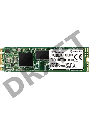Твердотельный накопитель Transcend 256GB M.2 SSD MTS 830 series (22x80mm) [R/W - 530/400 MB/s]