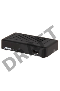 (Из ремонта, рабочий, гарантия 7дней) Ресивер DVB-T2 Cadena CDT-1712 (TC) черный