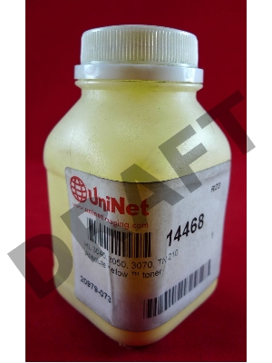 Тонер Brother TN 230Y HL 3040/45/50/70/DCP 9010 yellow (фл.40г.) X-Generation 1.4K Uninet