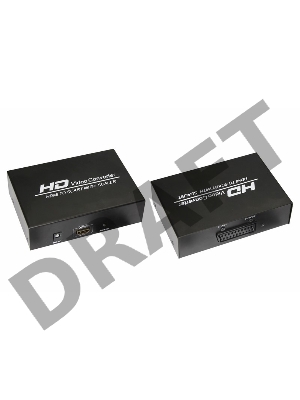 Конвертер HDMI на SCART, металл  REXANT
