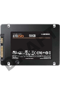 Накопитель SSD Samsung 500Gb 870 EVO MZ-77E500B/EU (SATA3)