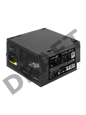 Блок питания 650W ExeGate 80 PLUS® 650PPH-LT-S-OEM (ATX, APFC, КПД 82% (80 PLUS)SC, 12cm fan, 24pin, (4+4)pin, PCIe, 5xSATA, 3xIDE, black, кабель 220V с защитой от выдергивания)