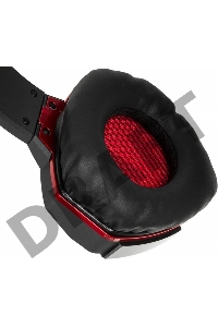 Наушники A4Tech G501, черно-красные  {Наушники с микрофоном, 2.2м}