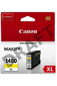 Картридж струйный CANON PGI-1400XL желтый, 900 стр., для MAXIFY МВ2040/МВ2340