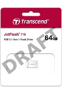 Флэш Диск Transcend USB Drive 64Gb JetFlash 710 TS64GJF710S {USB 3.0}