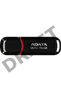 Флэш Диск ADATA Flash Drive 64GB UV150 {USB3.0, BLACK}