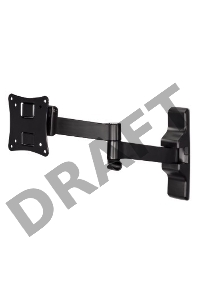 Кронштейн для телевизора Hama H-108723 черный 10