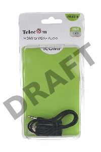 Конвертер HDMI => VGA+аудио Telecom <TTC4021B>