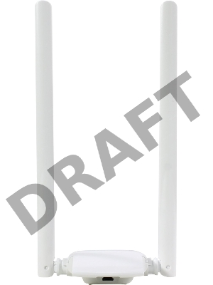 Сетевой адаптер WiFi Mercusys MW300UH USB 2.0 (ант.внеш.несъем.) 2ант.