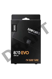Накопитель SSD Samsung 500Gb 870 EVO MZ-77E500B/EU (SATA3)