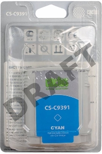 Картридж струйный Cactus CS-C9391 голубой для №88 HP Officejet Pro K550 (29ml)