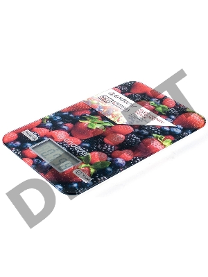 Весы кухонные Endever Skyline KS-528 (5кг, стекло, ягоды)