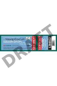 Бумага LOMOND XL Glossy Paper, ролик 914мм*50,8 мм, 200 г/м2, 30 метров.