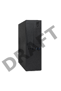 Корпус Desktop ExeGate MI-641-TPS300 (mini-ITX/mATX, БП TPS300 с вент. 8см, 2*USB+2*USB3.0, HD аудио, черный)