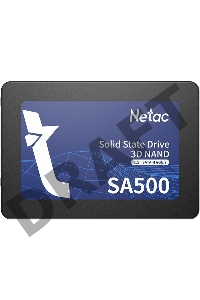 Накопитель SSD Netac 512GB SATA-III SA500 NT01SA500-512-S3X  2,5