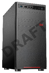 Компьютер IRU Home 310H5SE MT i5 11400 (2.6) 8Gb SSD1Tb UHDG 730 Free DOS GbitEth 400W черный